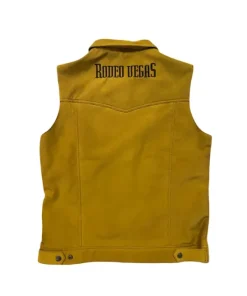 Alternative view of Rodeo Vegas Brown Cotton Vest