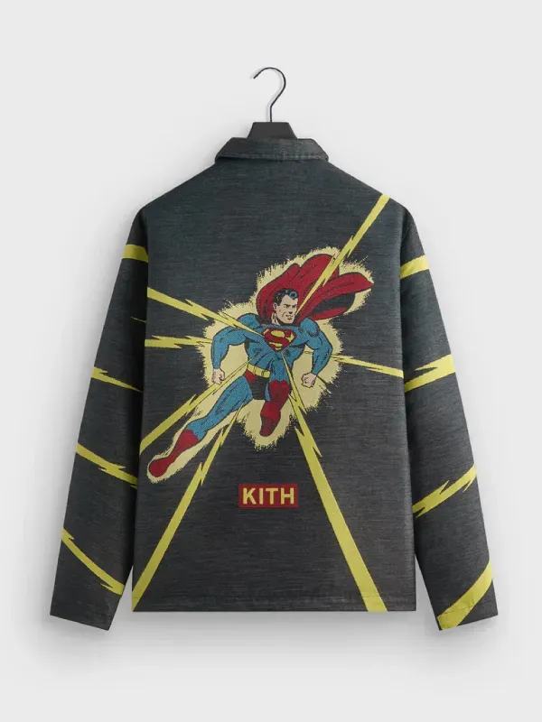Superman X Kith Lightning Tapestry Jacket