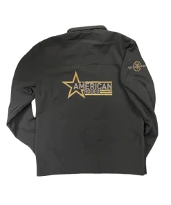 The American Rodeo Green Cotton Jacket For Sale