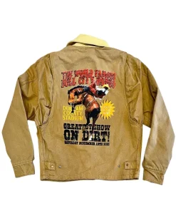 The World Famous Bull City Rodeo Brown Cotton Jacket