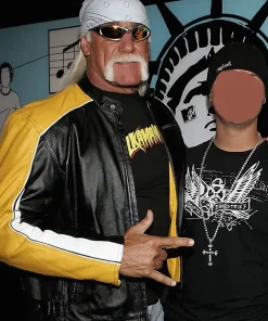 WWE Legends Hulk Hogan Cafe Racer Jacket - Image 4