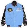 AEW 2025 Willow Nightingale Blue Varsity Jacket