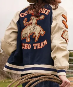 Cowpoke Rodeo Team Blue Bomber Jacket