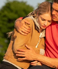 Alternative view of Eenie Meanie Samara Weaving Brown Jacket