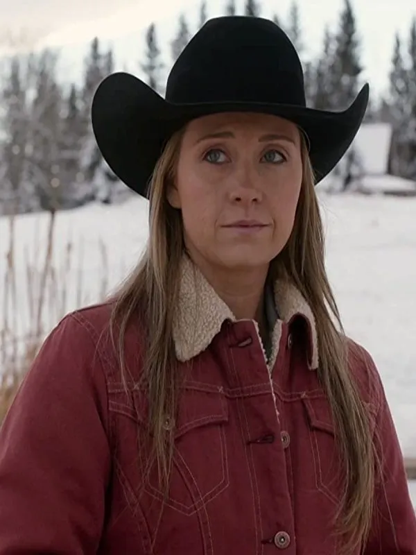 Heartland Amber Marshall Red Cotton Jacket