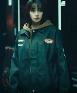 Kang Mi-na Twelve Black Cotton Jacket