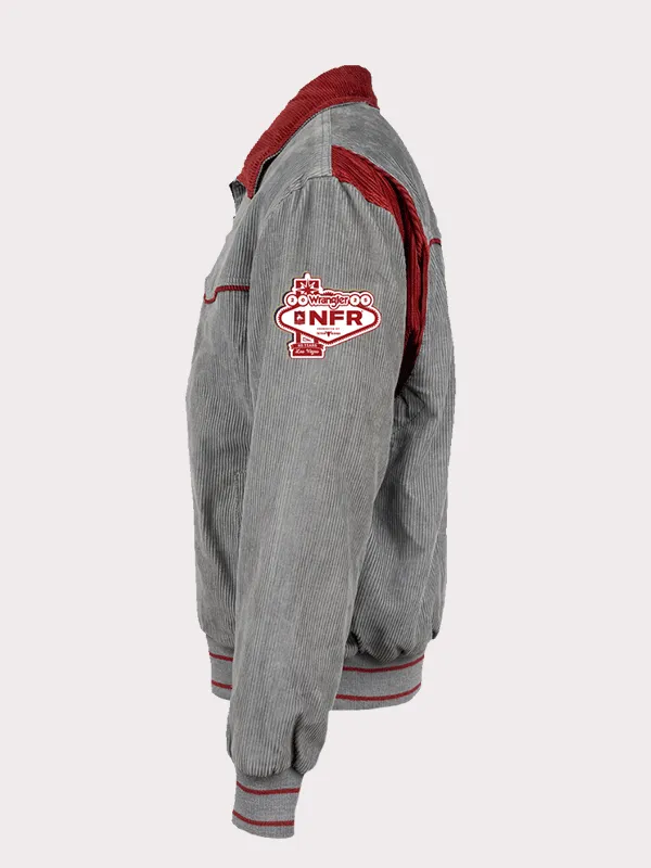 NFR Rodeo Las Vegas Grey Contestant Jacket For Sale