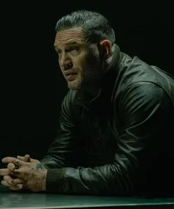 MobLand Tom Hardy Brown Leather Jacket - Image 3
