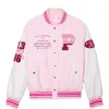 The 5 Rules of Pink Wool Varsity Jacket