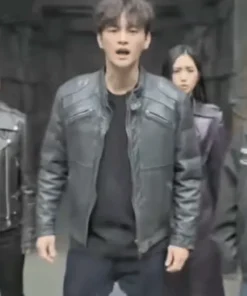 Twelve Won Seung Leather Jacket