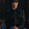 Wednesday S01 Wednesday Addams Black Coat