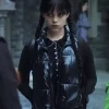 Wednesday S02 Jenna Ortega Black Puffer Vest
