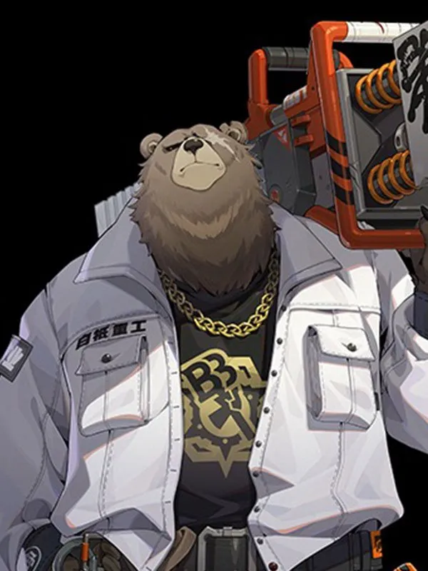 Zenless Zone Zero Ben Bigger White Jacket