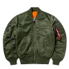Alpha X No Problemo No War MA-1 Unisex Reversible Jacket