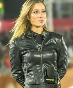 Arena Cross Brasil 2025 Vanessa Cataneo Faria Leather Jacket