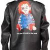 Chucky Good Guys Unisex Biker Leather Jacket