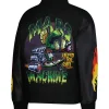 Looney Tunes Youth Mars Machine Marvin Wool Varsity Jacket