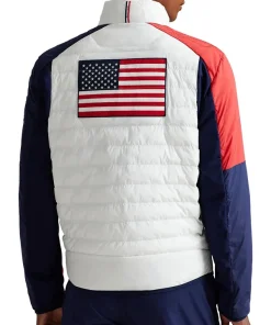 Ryder Cup 2025 U.S.A. Team New York Multi-color Unisex Puffer Starter Jacket