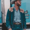 Surly Brewing Festival Field Charley Crockett Blue Denim Jacket