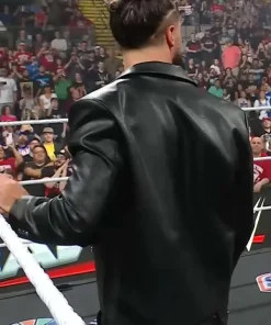 World Wrestling Entertainment Monday Night Raw 2025 Wrestlepalooza Seth Rollins Leather Jacket