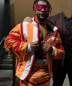 AEW All Out Jet2flyy Unisex Orange Jacket