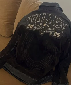 CFR 2025 Morgan Wallen Suede Leather Jacket