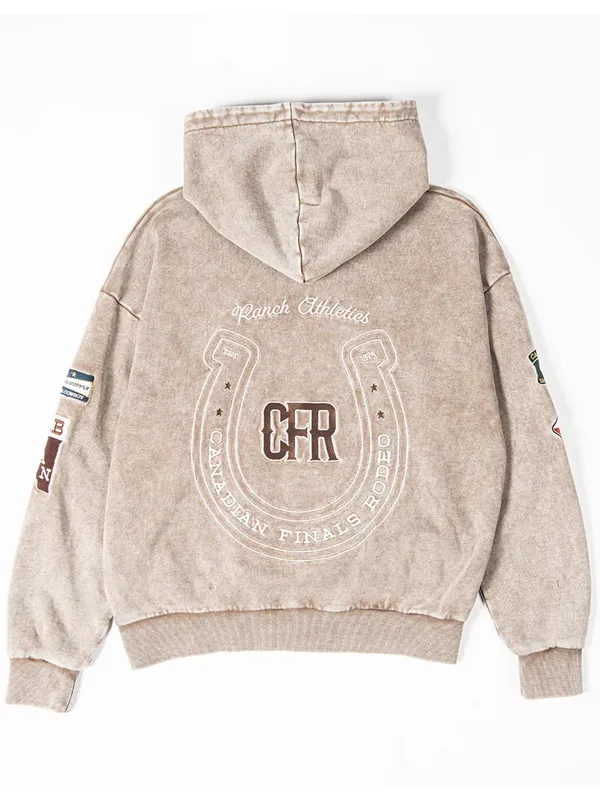 Canadian Finals Rodeo 2025 CFR51 Edmonton Western Drift Cotton Hoodie For Men and Women