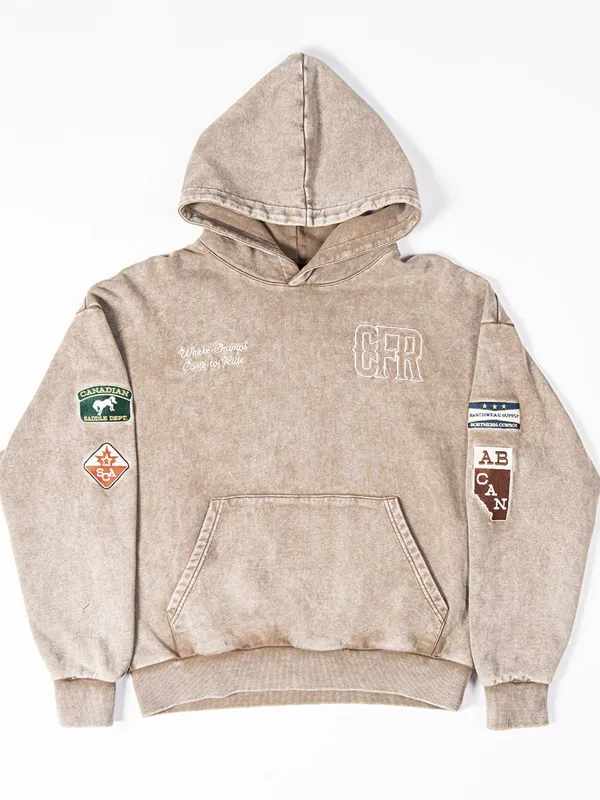 Canadian Finals Rodeo Western Drift Cotton Hoodie