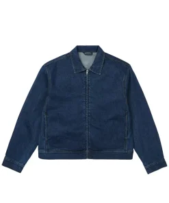 Fall Winter 2025 Susanoo Blue Black Denim Jacket For Men and Women