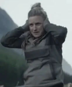 Faye Marsay TV Series Andor 2022 Vel Sartha Unisex Grey Pullover Hooded Jacket