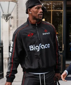 Formula 1 Jimmy Butler Black Racing Gridlock Jacket