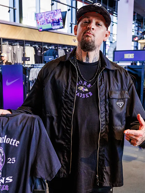 Good Charlotte Band 2025 Joel Madden Black Jacket