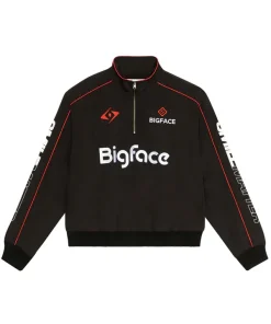 Jimmy Butler Formula 1 Grand Prix Black Racing Gridlock Jacket For Men and Women