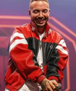 MTV Video Music Awards J Balvin Red Jacket For Men and Women