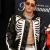 MTV Video Music Awards Lenny Tavárez Skeleton Leather Jacket