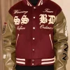 New York Winning Team Wool Letterman Varsity Jacket
