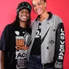 WNBA 2025 Las Vegas Aces Jewell Loyd Grey Jacket