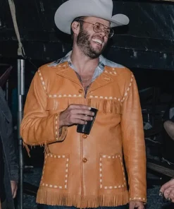 49 Winchester Charley Crockett Fringe Leather Jacket