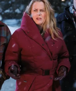 A Merry Little Ex-Mas Kate Holden Hooded Puffer Coat
