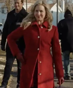 A Newport Christmas Ginna Claire Mason Red Trench Coat