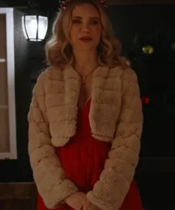 A Royal Montana Christmas Fiona Gubelmann Faux Fur Jacket