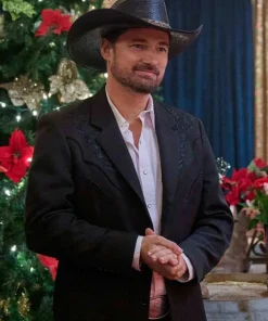 A Royal Montana Christmas Warren Christie Black Blazer
