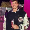 Alex Sless Wynn Las Vegas Black Racing Varsity Jacket