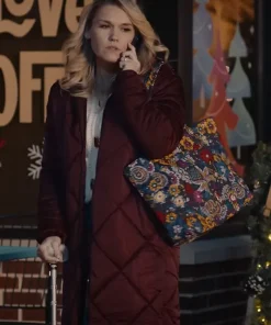 All is Merry & Bright 2025 Emily Rose Quilted Hooded Coat