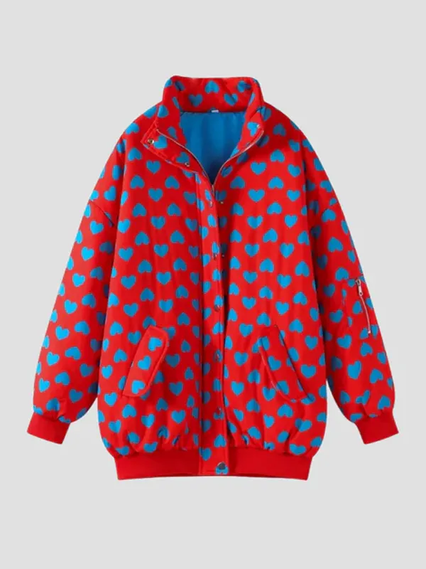 Bet TV Show 106 & Sport 2025 WWE Bianca Belair Red Anamika Love Dot Jacket For Women