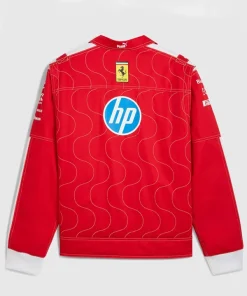 F1 LVGP 2025 Team Scuderia Ferrari Red Special Edition Monza Cotton Jacket