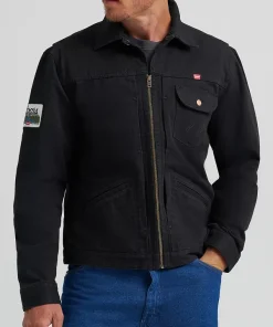 Las Vegas Rodeo Cowboy Coors Western Ranch Life Unisex Black Cotton Jacket