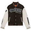 Reiss x McLaren F1 Team Brown Circuit Varsity Jacket