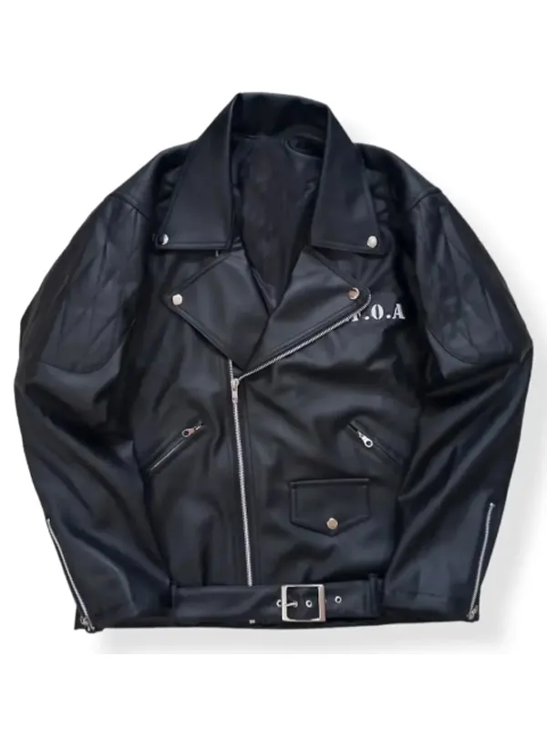 T.F.O.A 5Th Generation Biker Leather Jacket