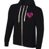 WWE 2025 AJ Lee Love Bites Retro Hooded Jacket